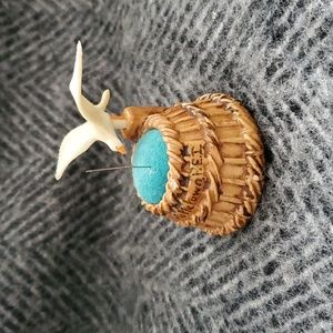 VTG Seagull Pin Cushion | Made in England | PEI Charlottetown Souvenir
